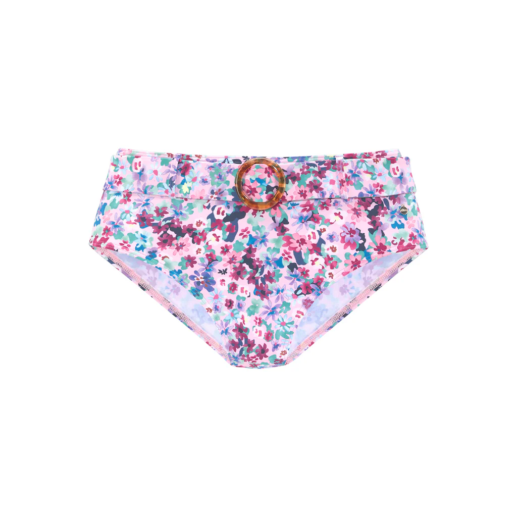S.Oliver Highwaist-Bikini-Hose »Scatter« Mit Abnhembarem Gürtel Bestellen