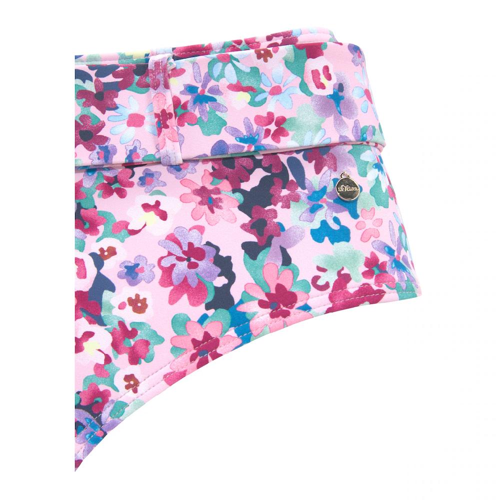 S.Oliver Highwaist-Bikini-Hose »Scatter« Mit Abnhembarem Gürtel Bestellen