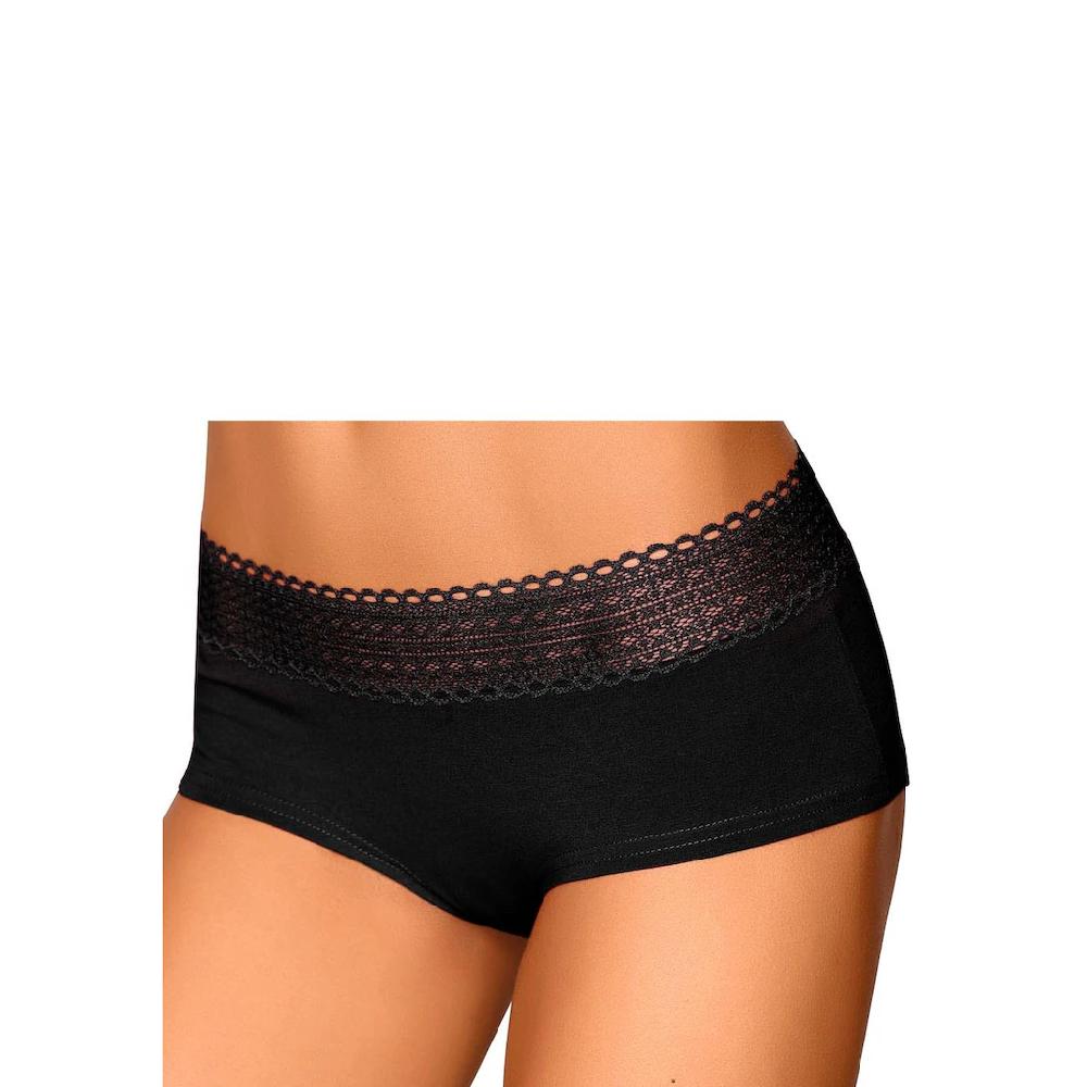 S.Oliver Panty (3er-Pack) Aus Elastischer Baumwoll-Qualität Mit Grafischer Spitze