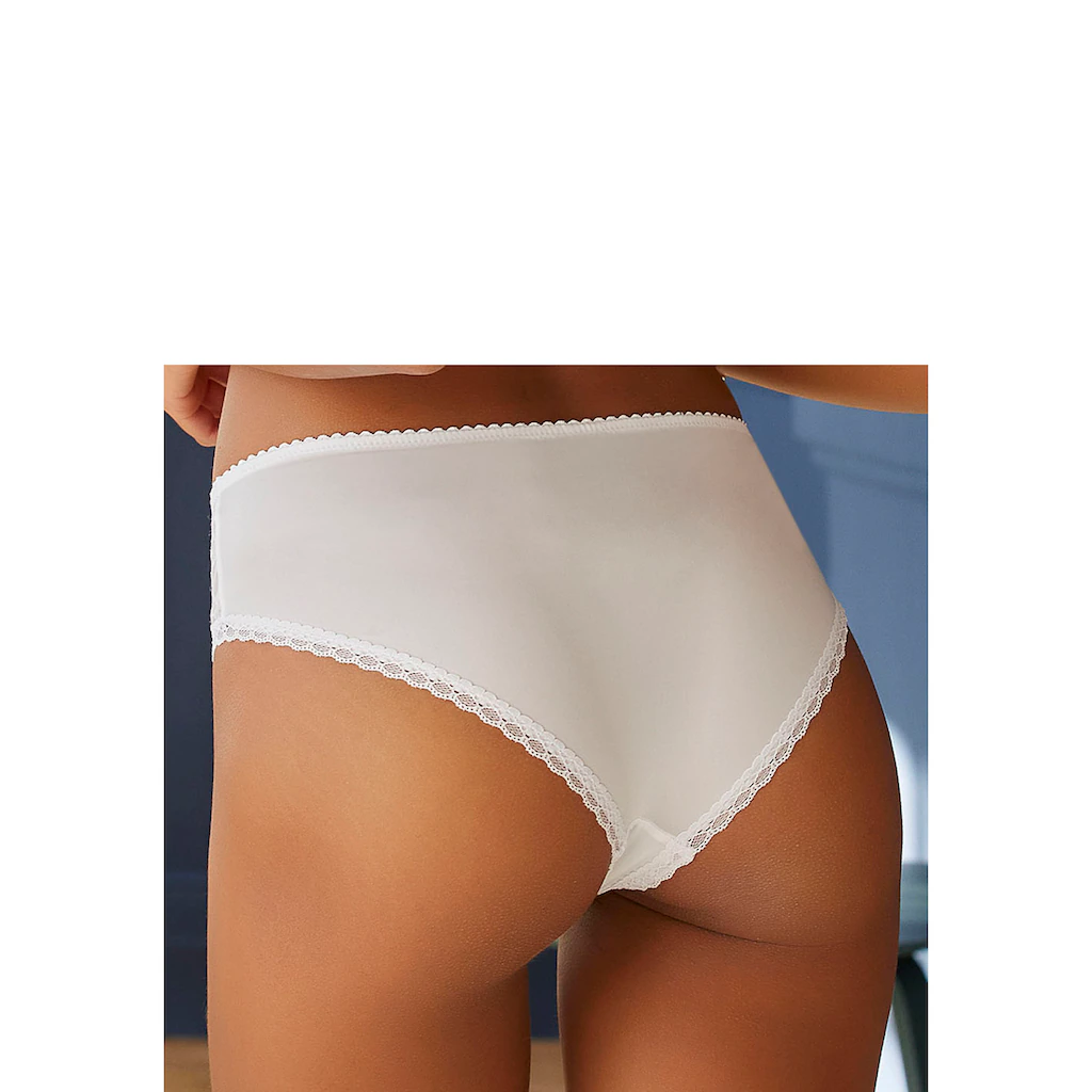 S.Oliver Panty »Clarissse« Mit Dezent Transparenten Spitzeneinsätzen