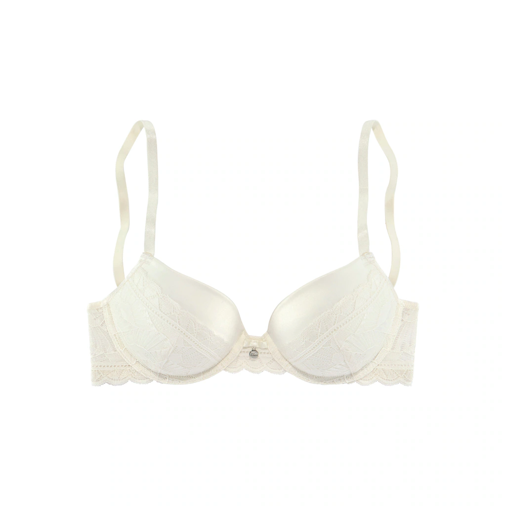 S.Oliver Push-up-BH »Adèle« Mit Graphischer Spitze Und Metallaccessoire Dessous Kaufen