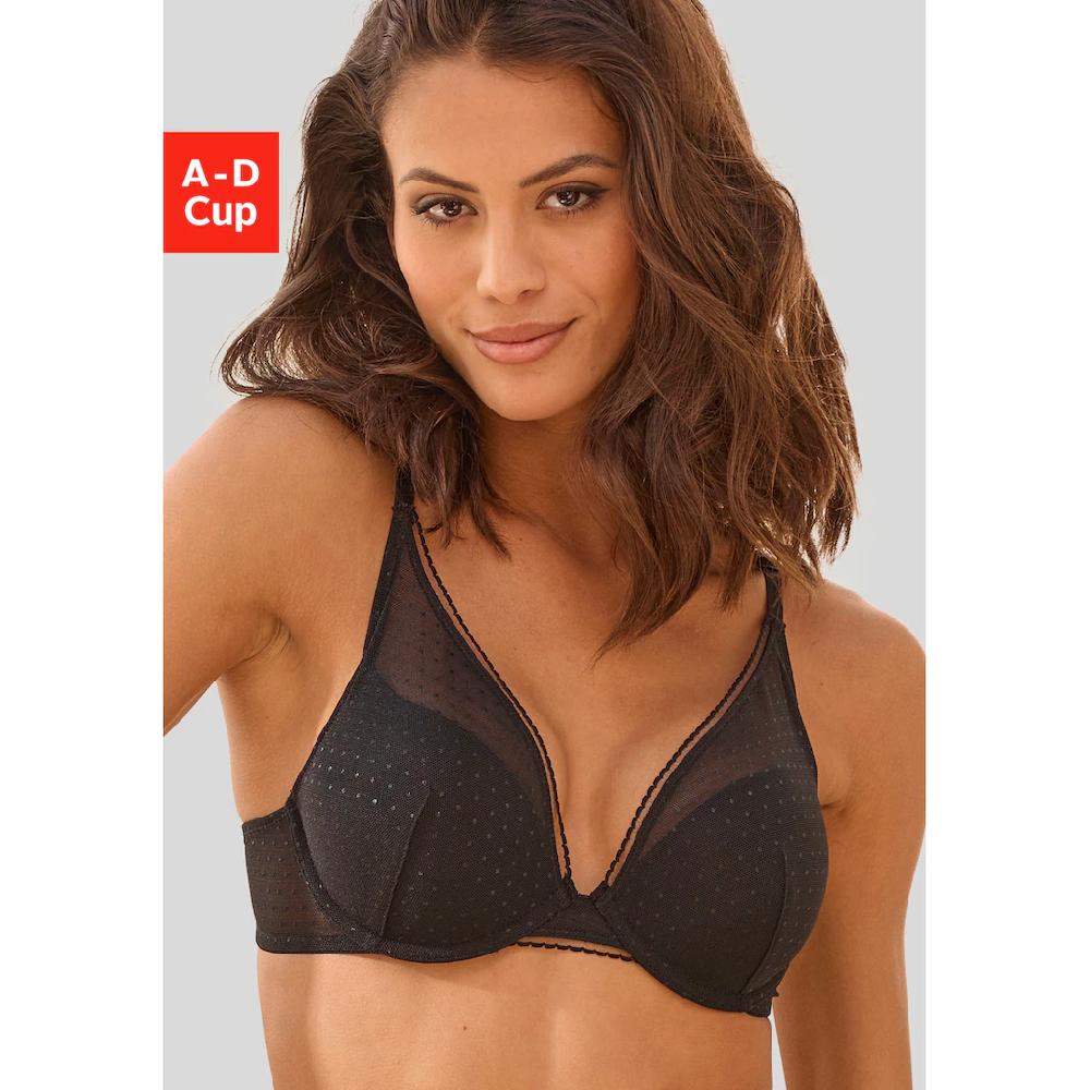 s.Oliver Push-up-BH »Charlotte« in dezenter Pünktchen-Optik Dessous bestellen