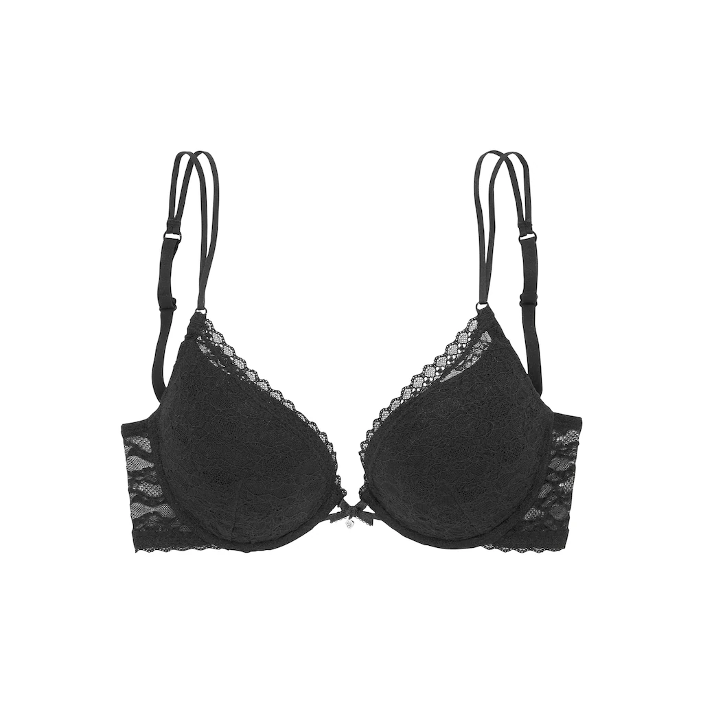 S.Oliver Push-up-BH »Clarissse« Mit Feiner Spitze Und Trägern In Bänder-Optik Kaufen