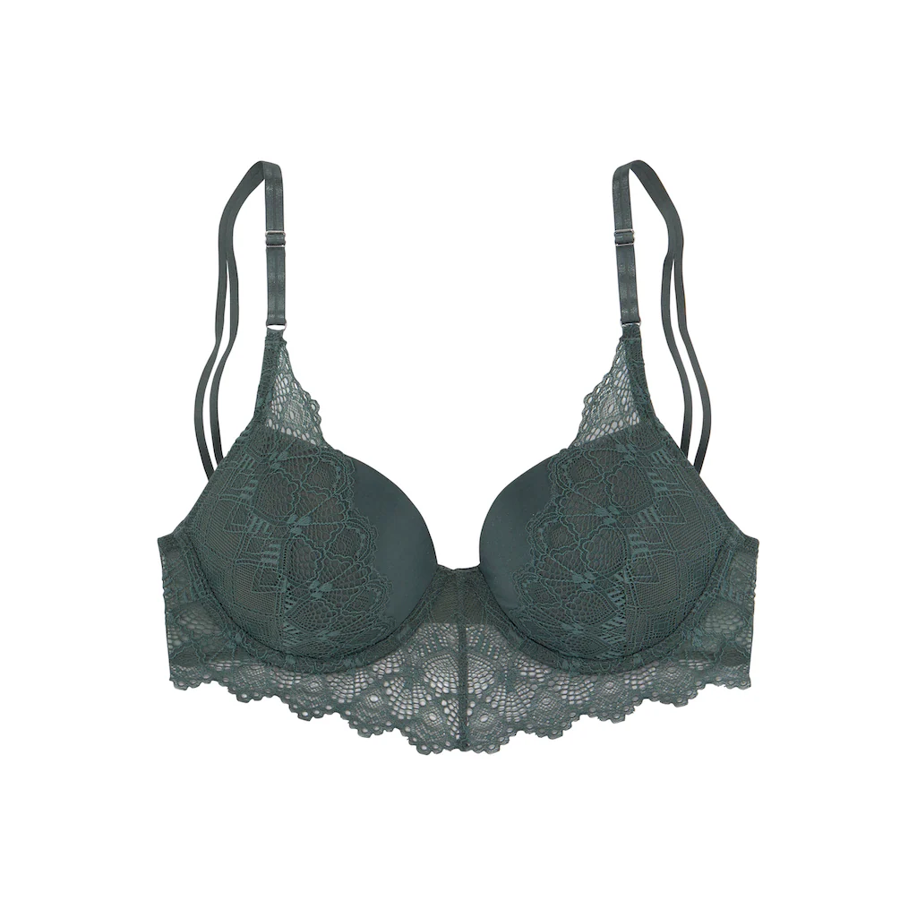 S.Oliver Push-up-BH »Elise« Aus Modischer Spitze Dessous Online Kaufen