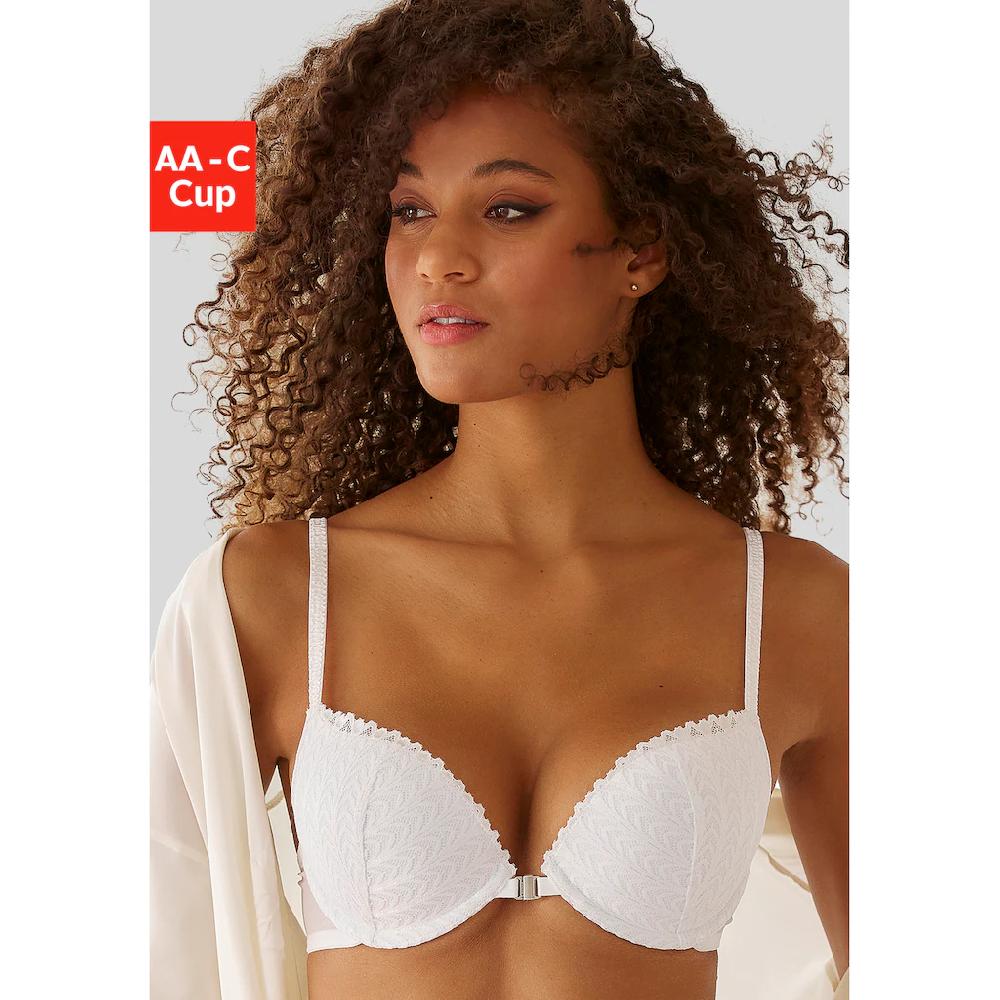 s.Oliver Push-up-BH mit praktischem Vorderverschluss Dessous ▷ für