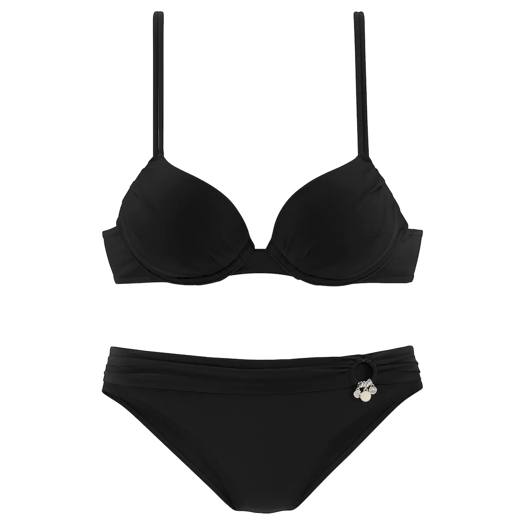 S.Oliver Push-Up-Bikini Mit Zierring An Der Hose ▷ Für