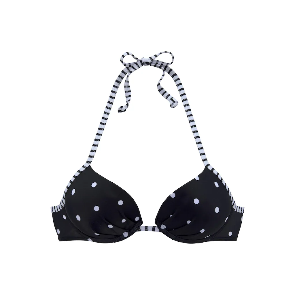 S.Oliver Push-Up-Bikini-Top »Audrey« Mit Punkten Und Streifen ▷ Für