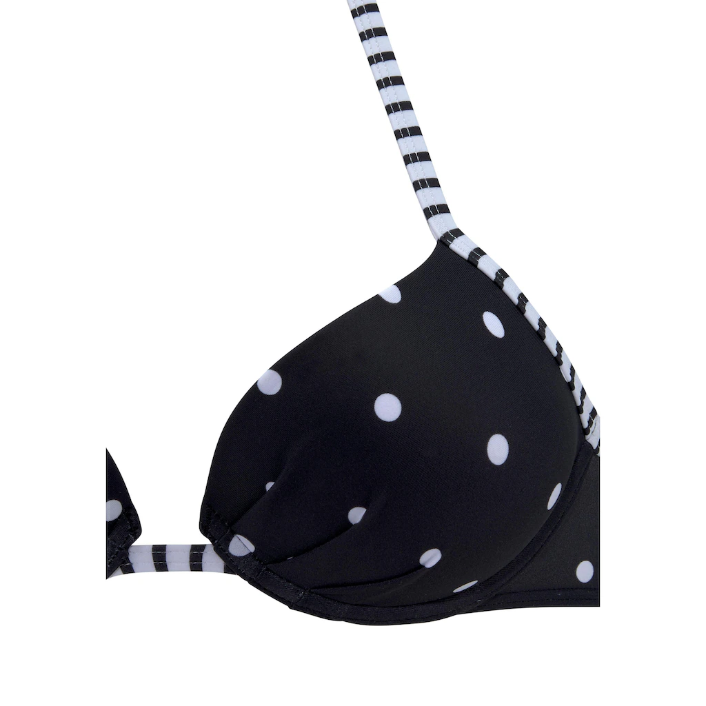 S.Oliver Push-Up-Bikini-Top »Audrey« Mit Punkten Und Streifen ▷ Für