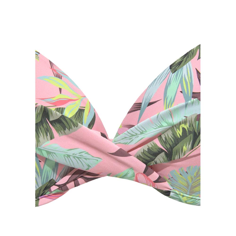 S.Oliver Push-Up-Bikini-Top »Azalea« Mit Tropischem Druck Online Bestellen