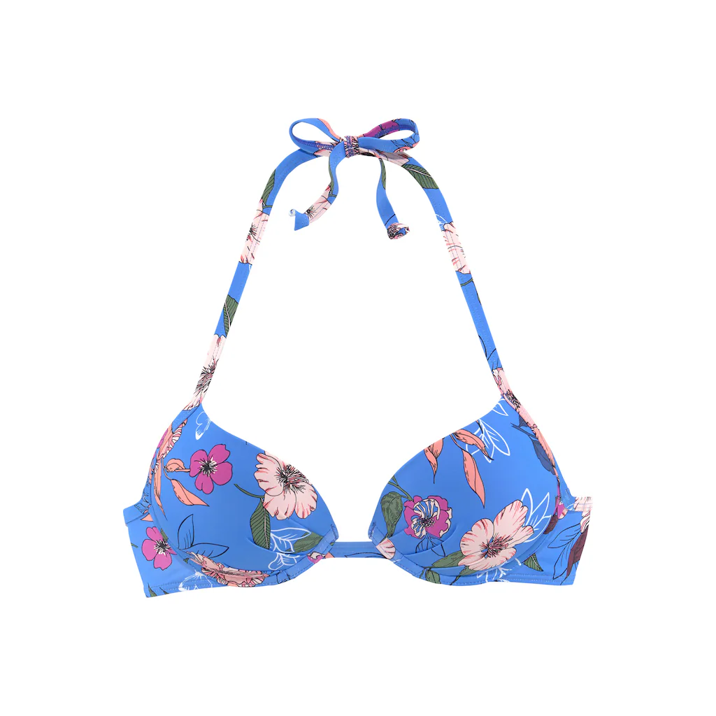 S.Oliver Push-Up-Bikini-Top »Maya« Mit Floralem Design Online Bestellen