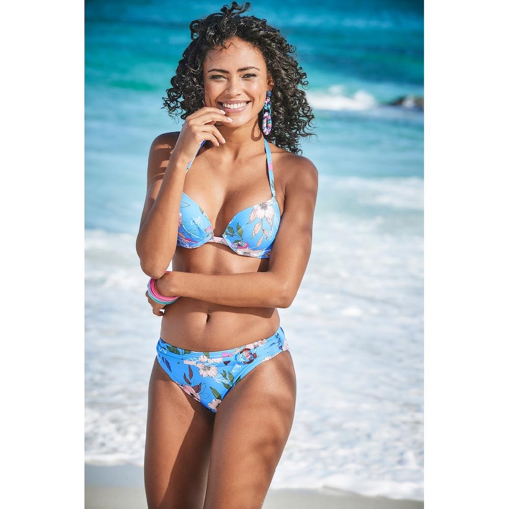 S.Oliver Push-Up-Bikini-Top »Maya« Mit Floralem Design Online Bestellen