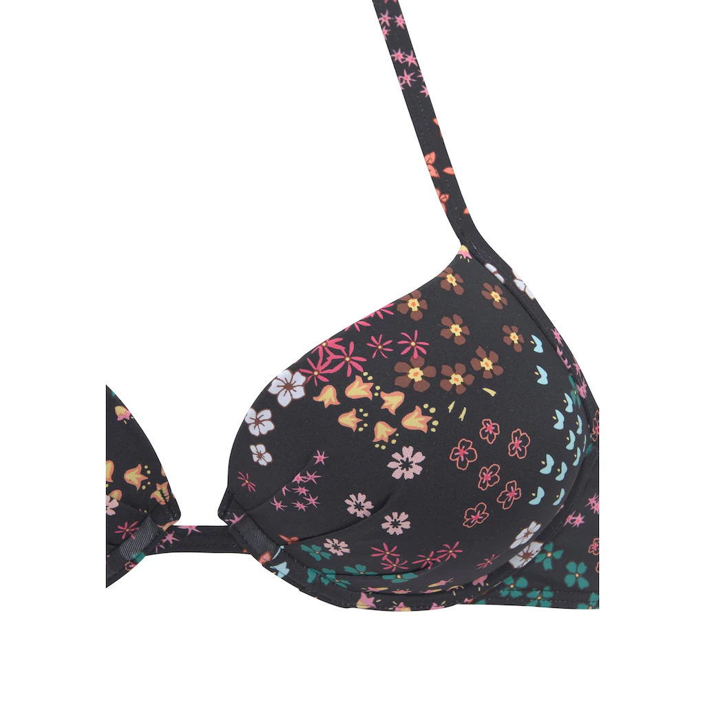 S.Oliver Push-Up-Bikini-Top »Milly« Im Blumendesign Online Kaufen