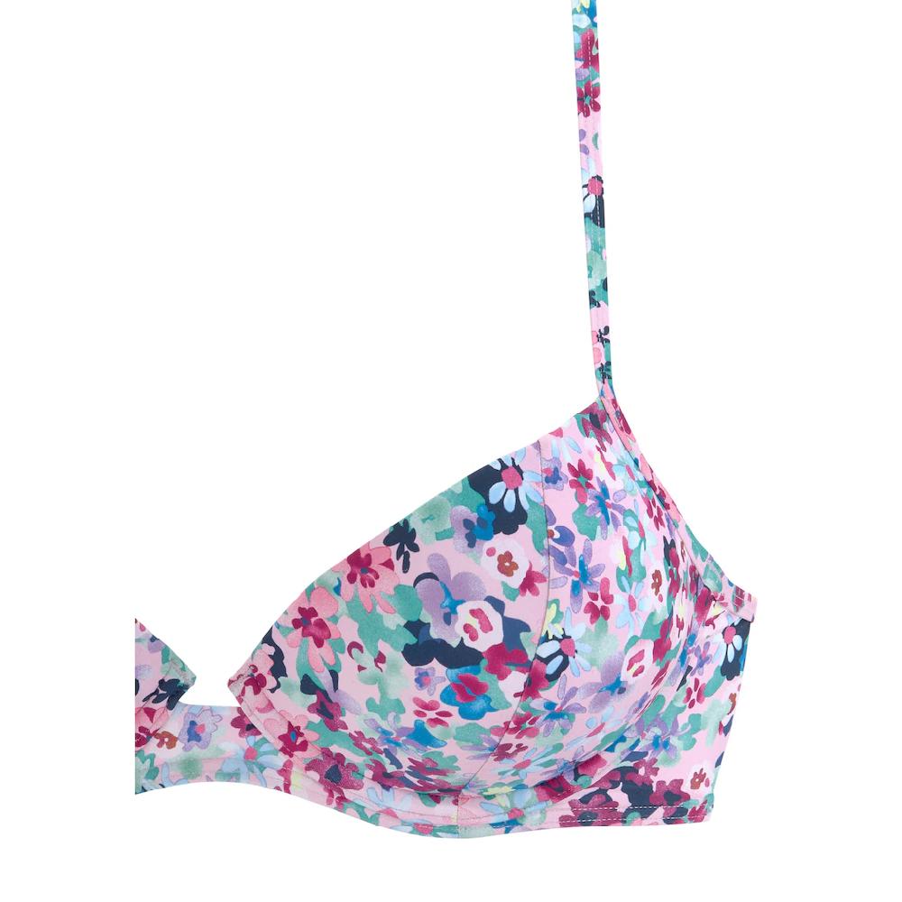 S.Oliver Push-Up-Bikini-Top »Scatter« Wattierte Cups Mit Separaten Push-Up-Kissen Verstellbare Träger Online Kaufen