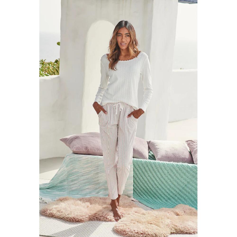 S.Oliver Pyjamahose Mit Allover-Druck Online Bestellen