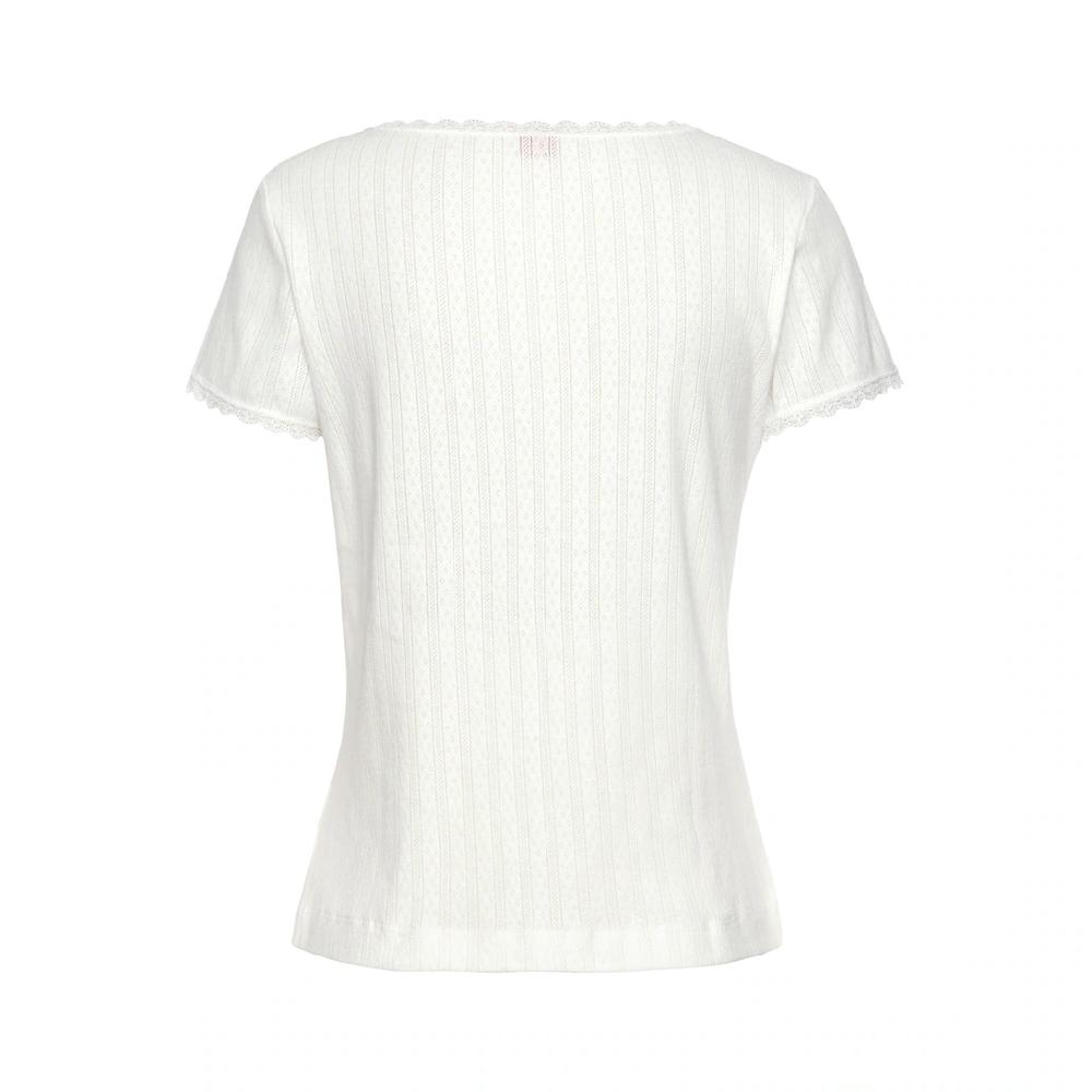 S.Oliver Pyjamaoberteil Aus Ajour-Strick Kaufen