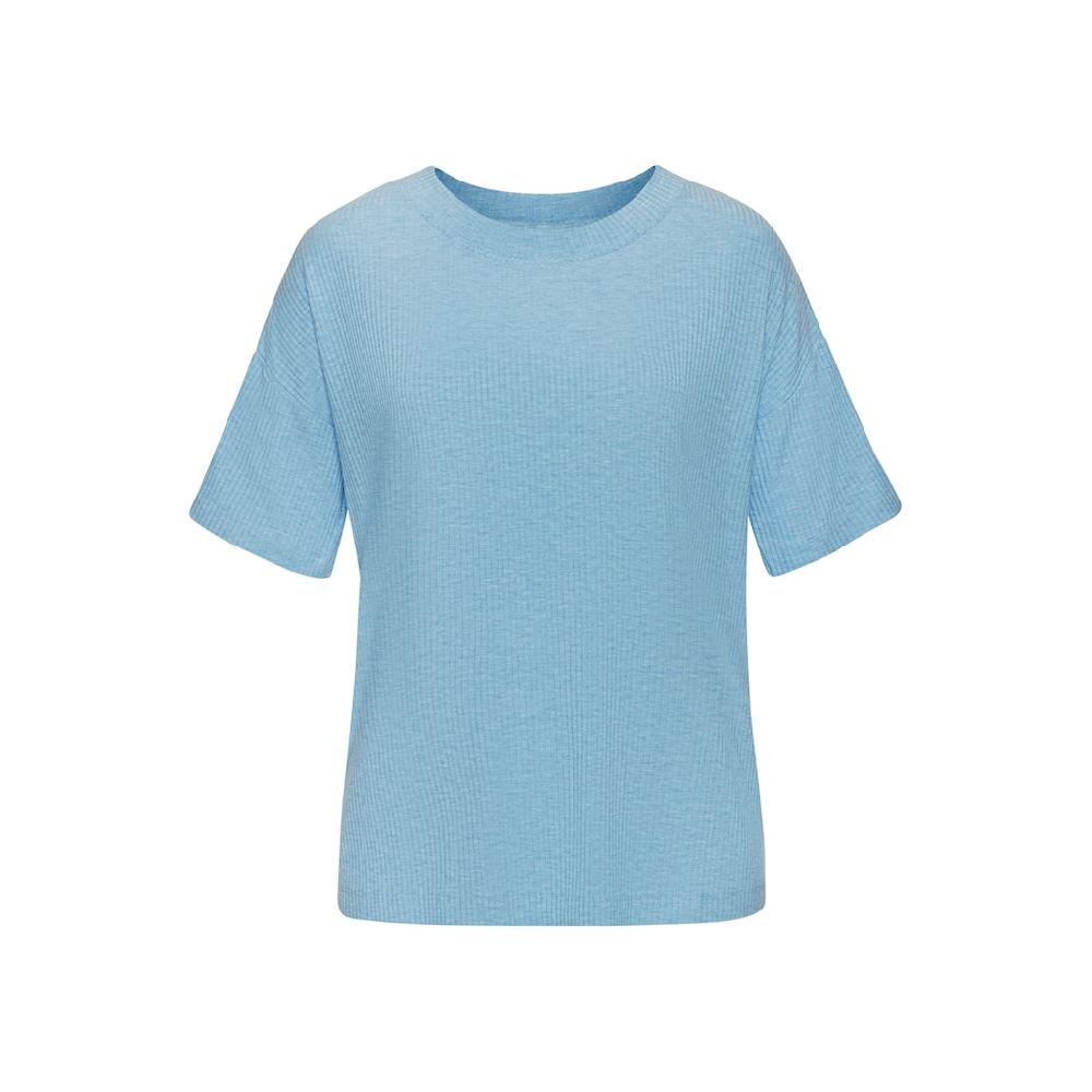 S.Oliver Pyjamaoberteil In Elastischer Rippware Bestellen