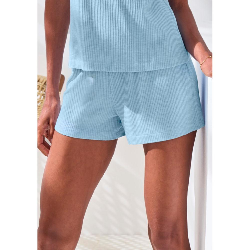 s.Oliver Pyjamashorts in elastischer Rippware bestellen
