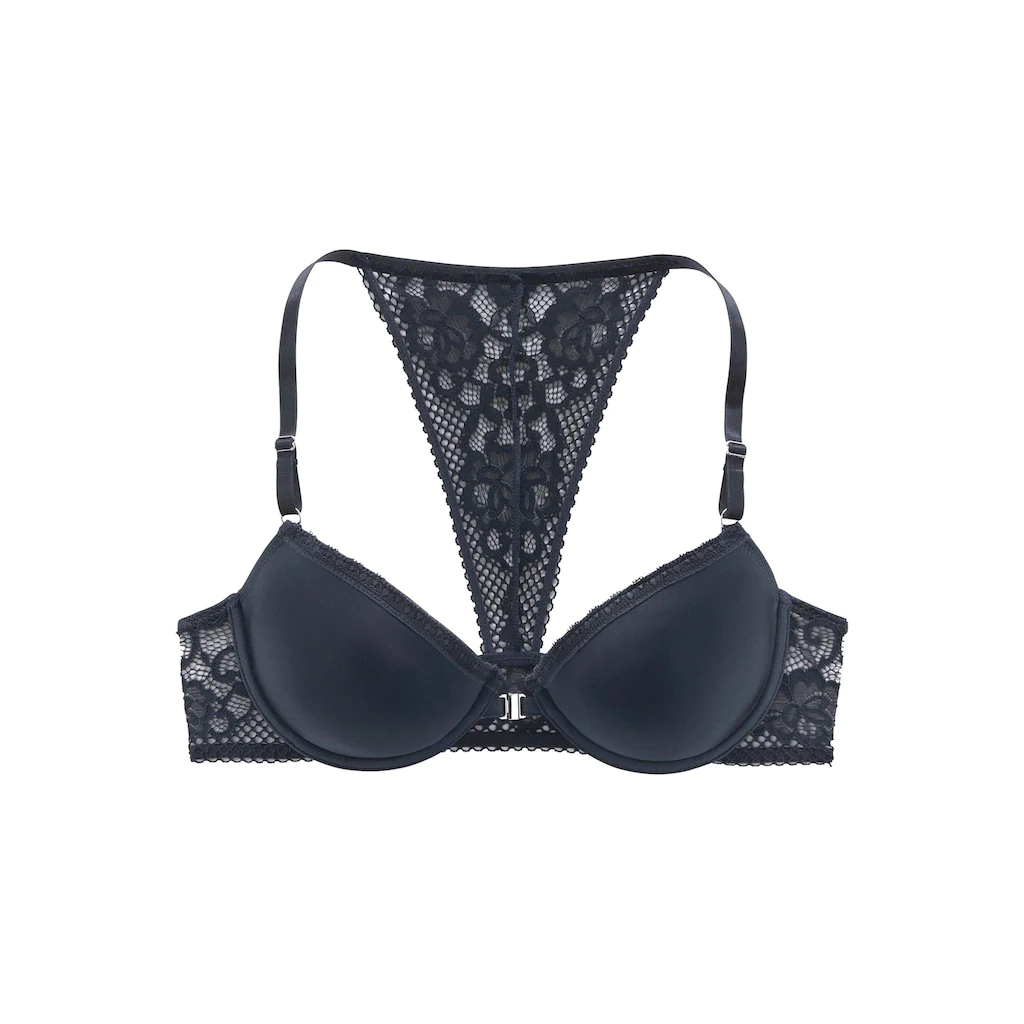 S.Oliver Schalen-BH »Lisette« Mit Vorderverschluß Und Schönem Spitzenrücken Dessous Bestellen