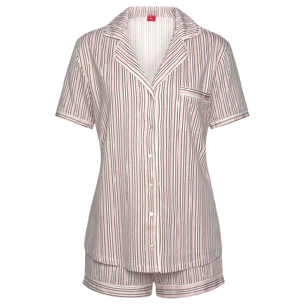 S.Oliver Shorty (2 Tlg.) Mit Allover-Druck Kaufen