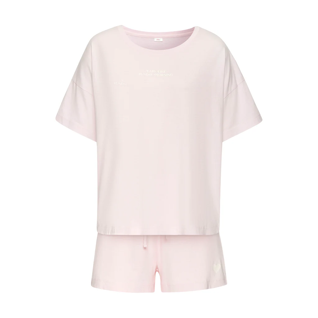 s.Oliver Shorty (2 tlg.) mit kleinem Frontprint ▷ für