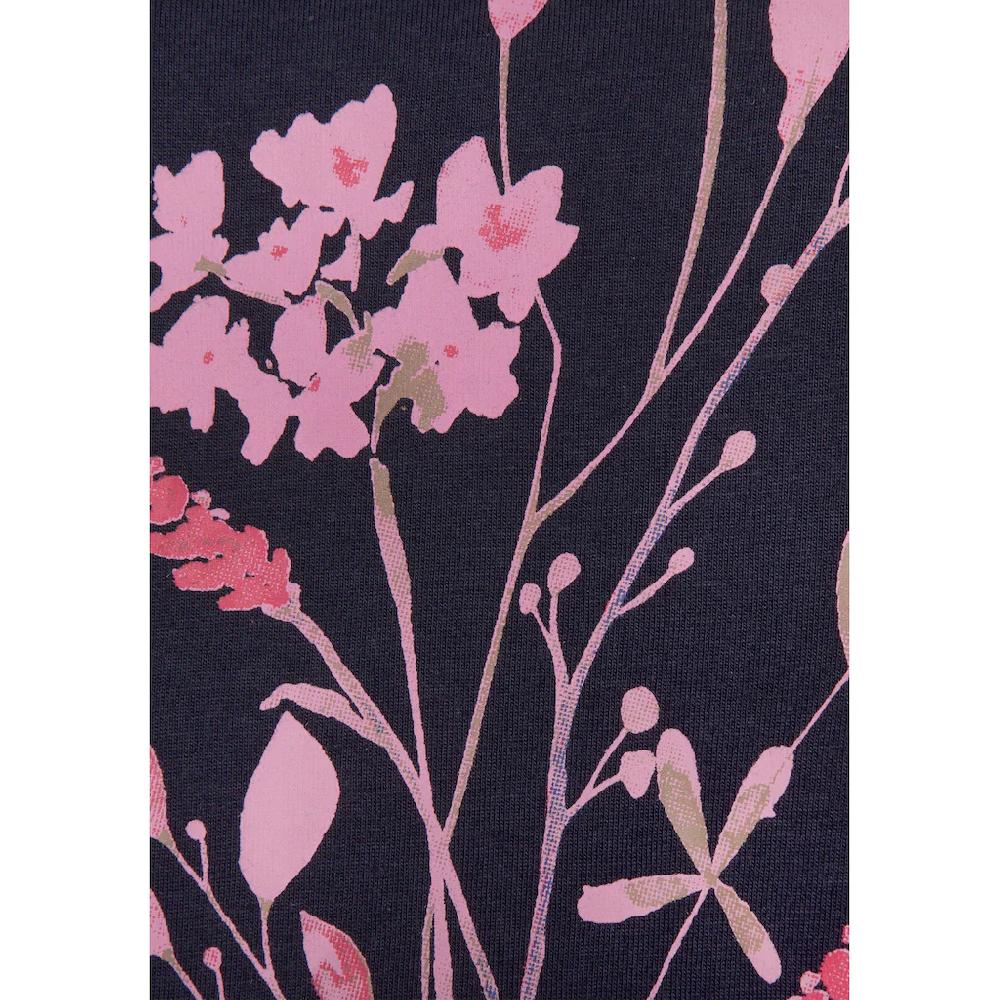 S.Oliver Sleepshirt (1 Tlg.) Mit Floralem Frontdruck Kaufen