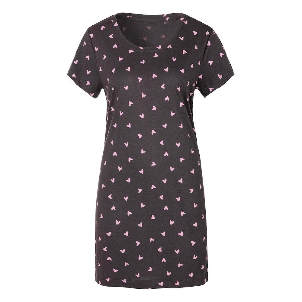 S.Oliver Sleepshirt Mit Herzmotiven Kaufen