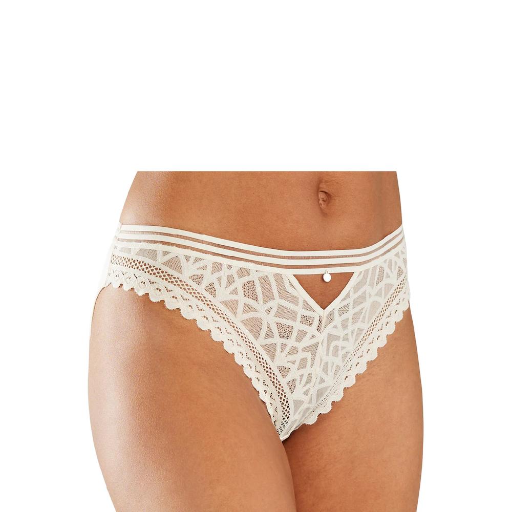 s.Oliver Slip »Milene« mit edlem Bund und modischem Accessoire vorne mittig bestellen