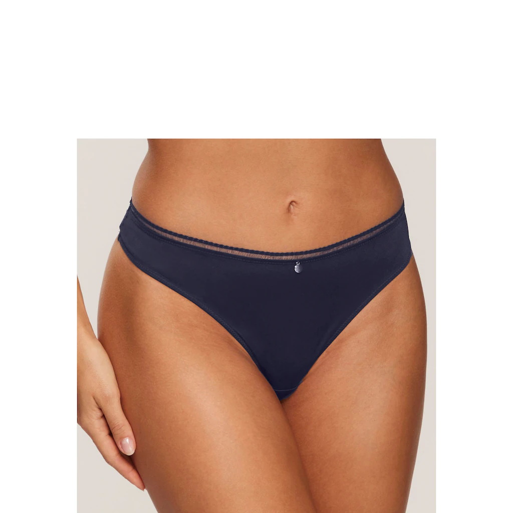 s.Oliver String »Pauline« mit feiner Spitze und weichem Microtouch-Material ▷ für