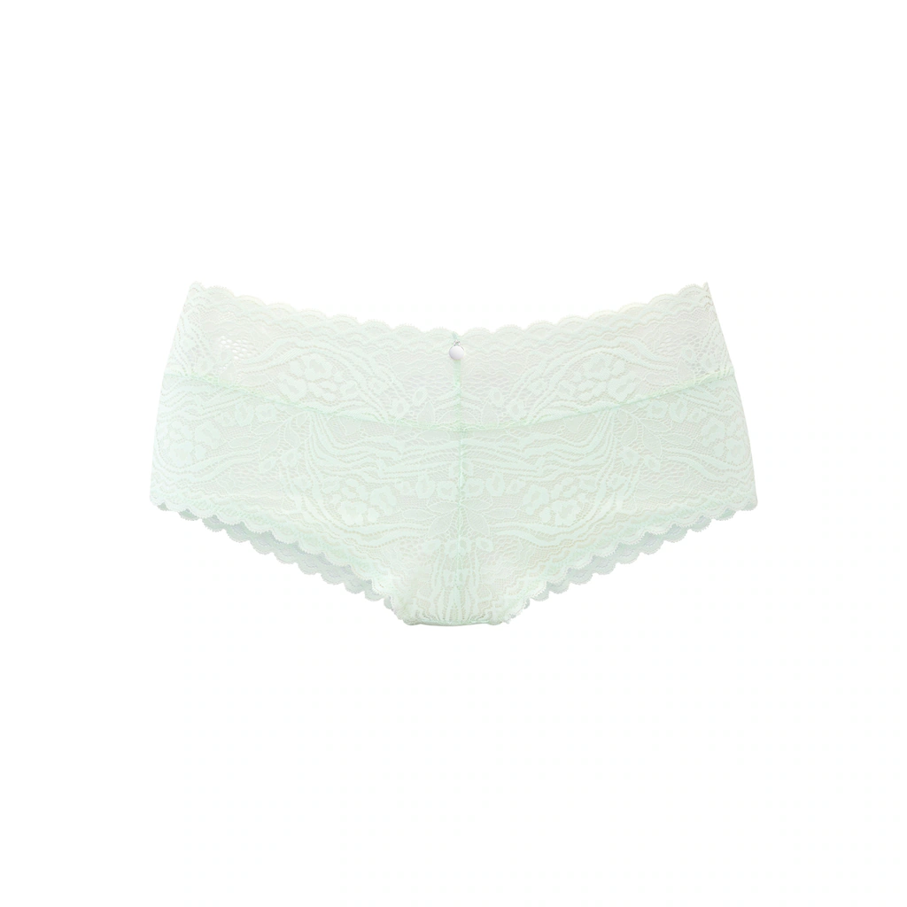 S.Oliver Stringpanty »Danielle« Aus Dezent Transparenter Spitze In Blumiger Optik