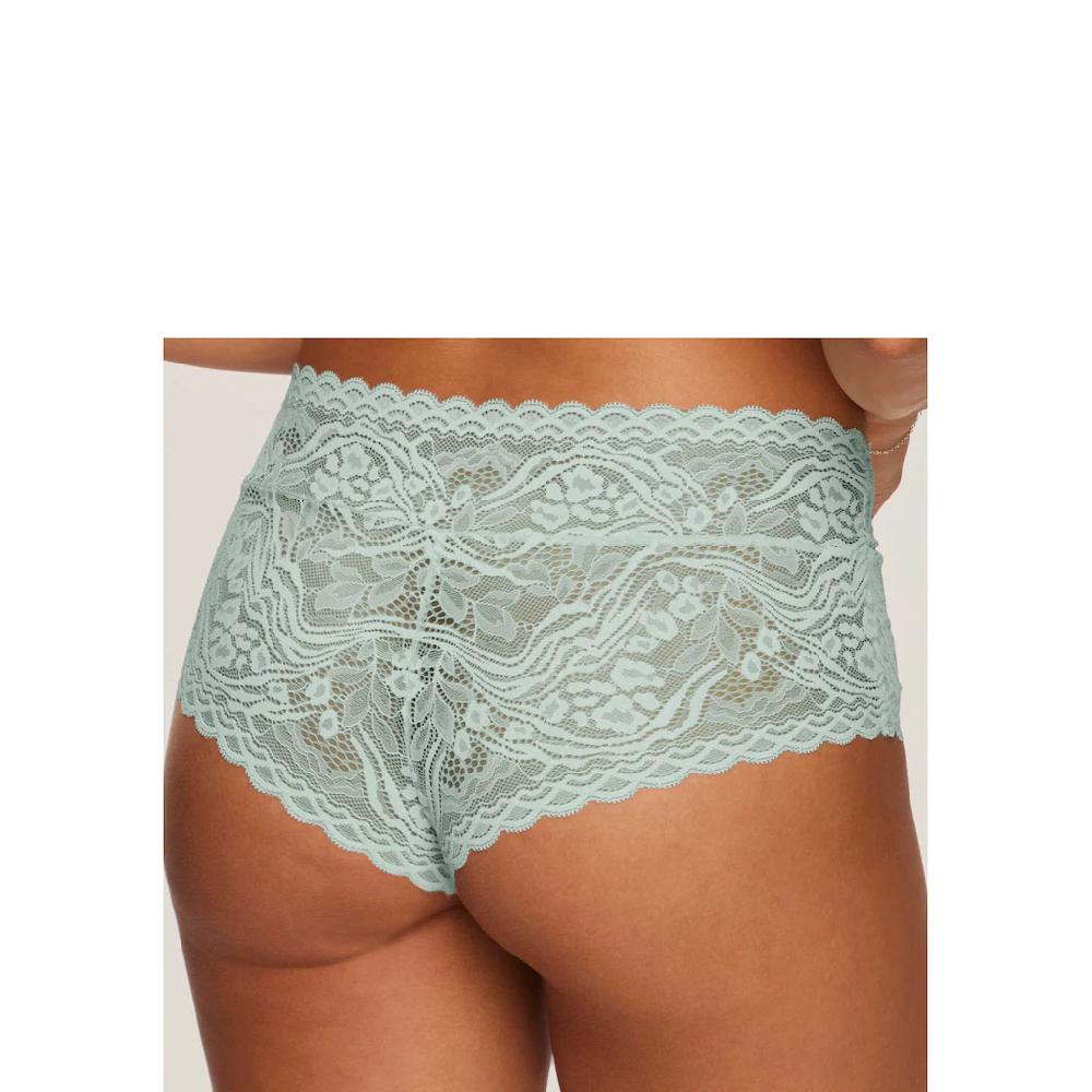 S.Oliver Stringpanty »Danielle« Aus Dezent Transparenter Spitze In Blumiger Optik