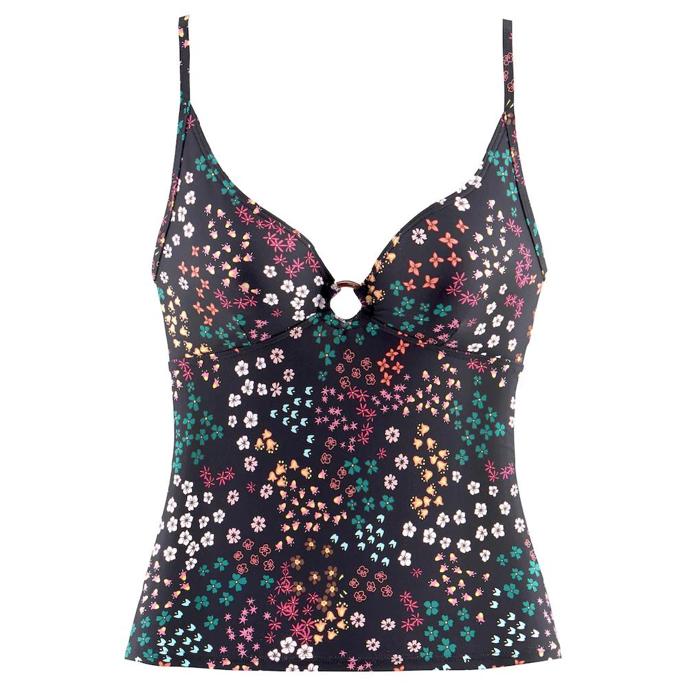 S.Oliver Tankini-Top »Milly« Mit Zierring In Horn-Optik ▷ Für