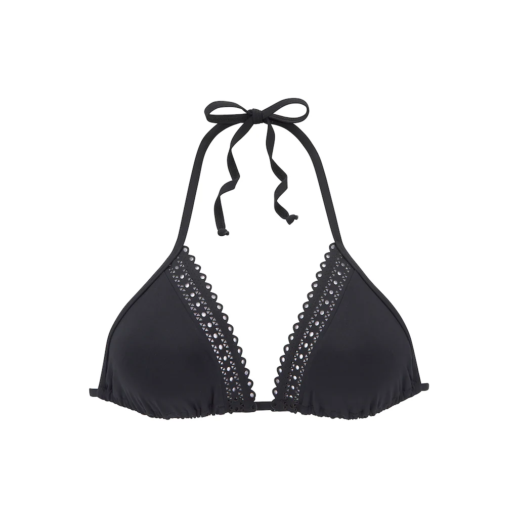 S.Oliver Triangel-Bikini-Top »Aiko« Mit Häkeloptik Online Bestellen