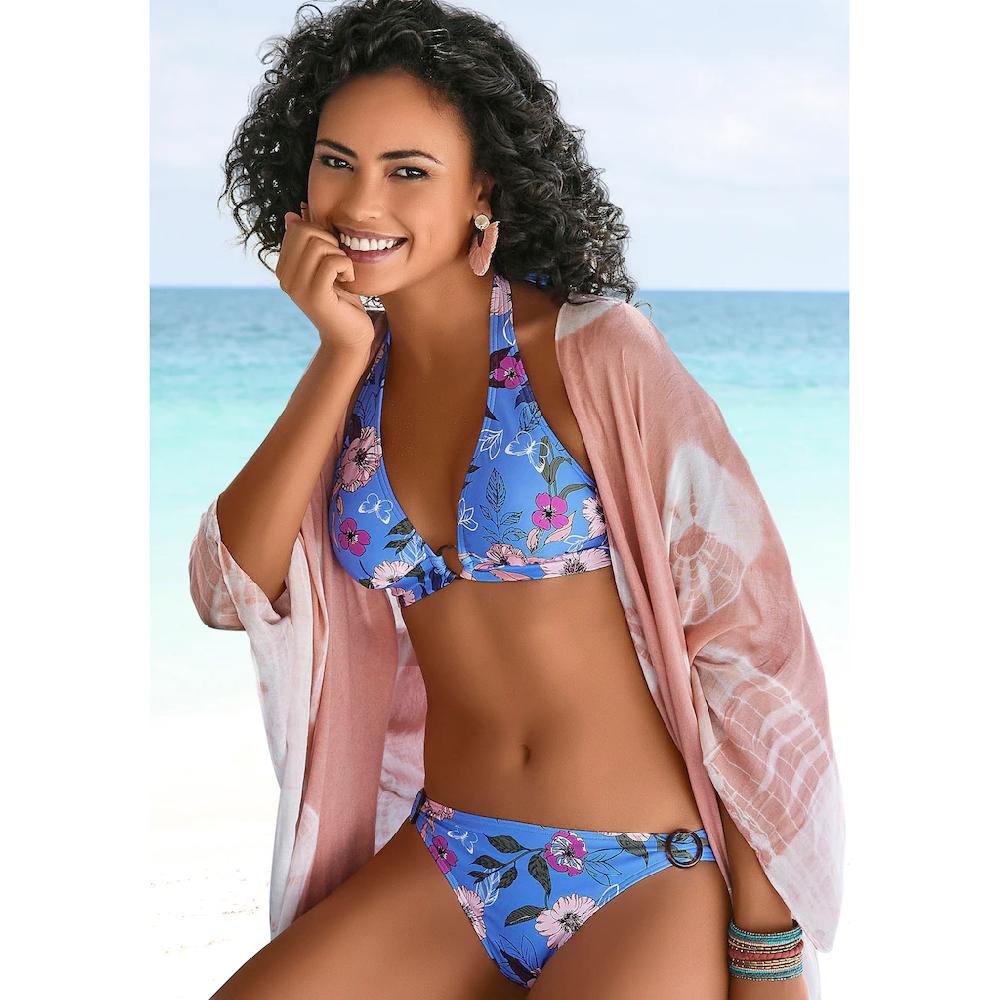 s.Oliver Triangel-Bikini-Top »Maya« mit Ring in Horn-Optik bestellen