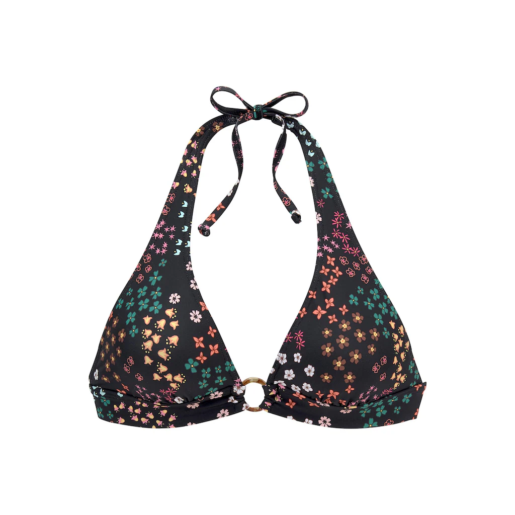 S.Oliver Triangel-Bikini-Top »Milly« Mit Zierring In Horn-Optik ▷ Für