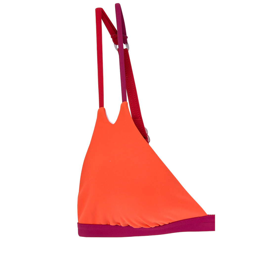 S.Oliver Triangel-Bikini-Top »Yella« Mit Doppelträgern Und Kontrastfarbenen Details Online Kaufen