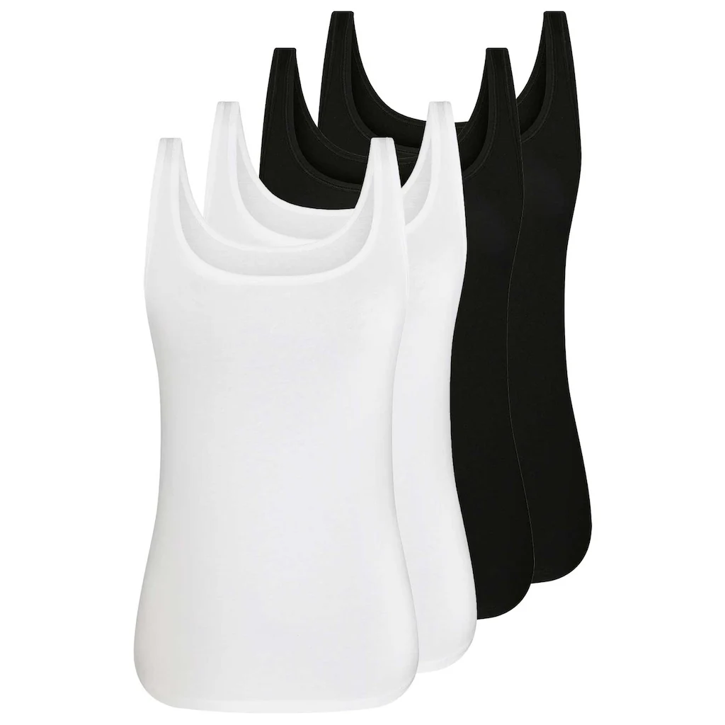 Sassa Achseltop »4er Sparpack Top CASUAL COMFORT« (Spar-Pack 4 Stück St.) online kaufen