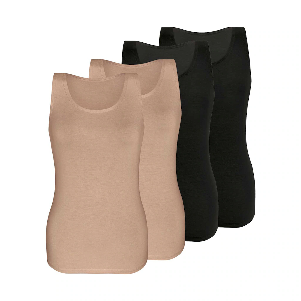 Sassa Achseltop »4er Sparpack Top LOVELY SKIN« (Spar-Pack 4 Stück St.) ▷ Für