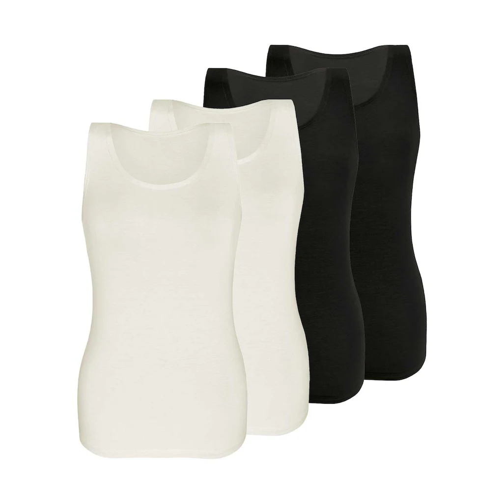 Sassa Achseltop »4er Sparpack Top LOVELY SKIN« (Spar-Pack 4 Stück St.) ▷ für