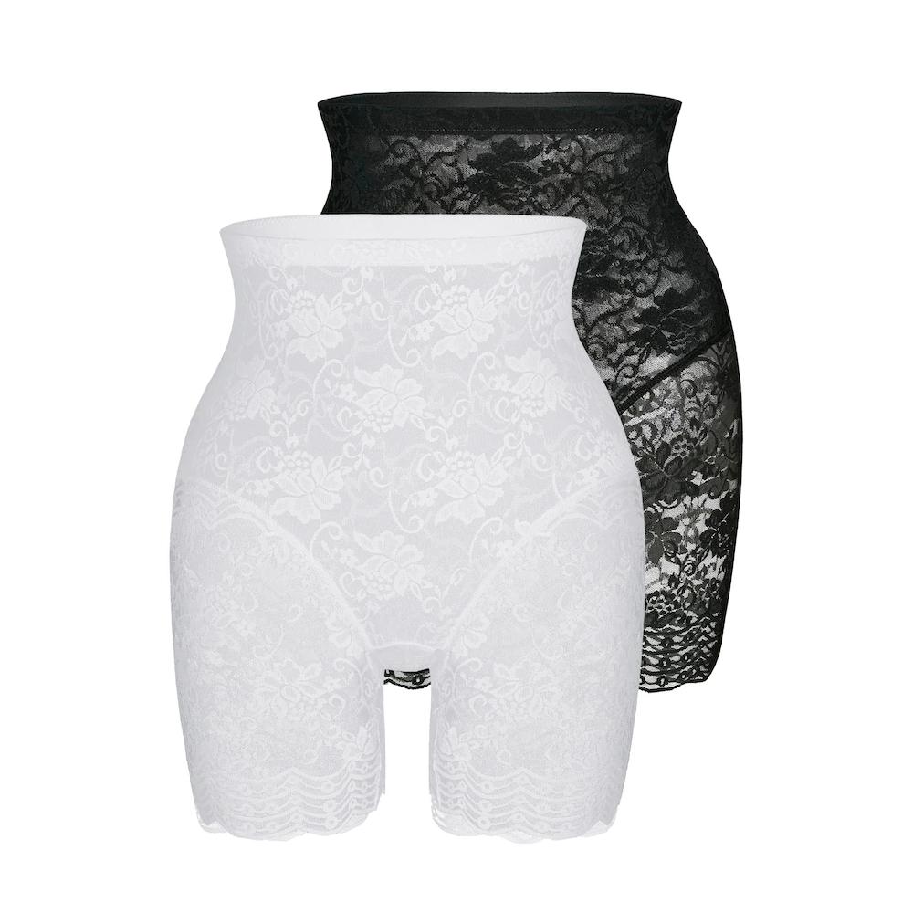 Sassa Miederhose (2er Pack) Mit Spitzeneinsatz ▷ Für