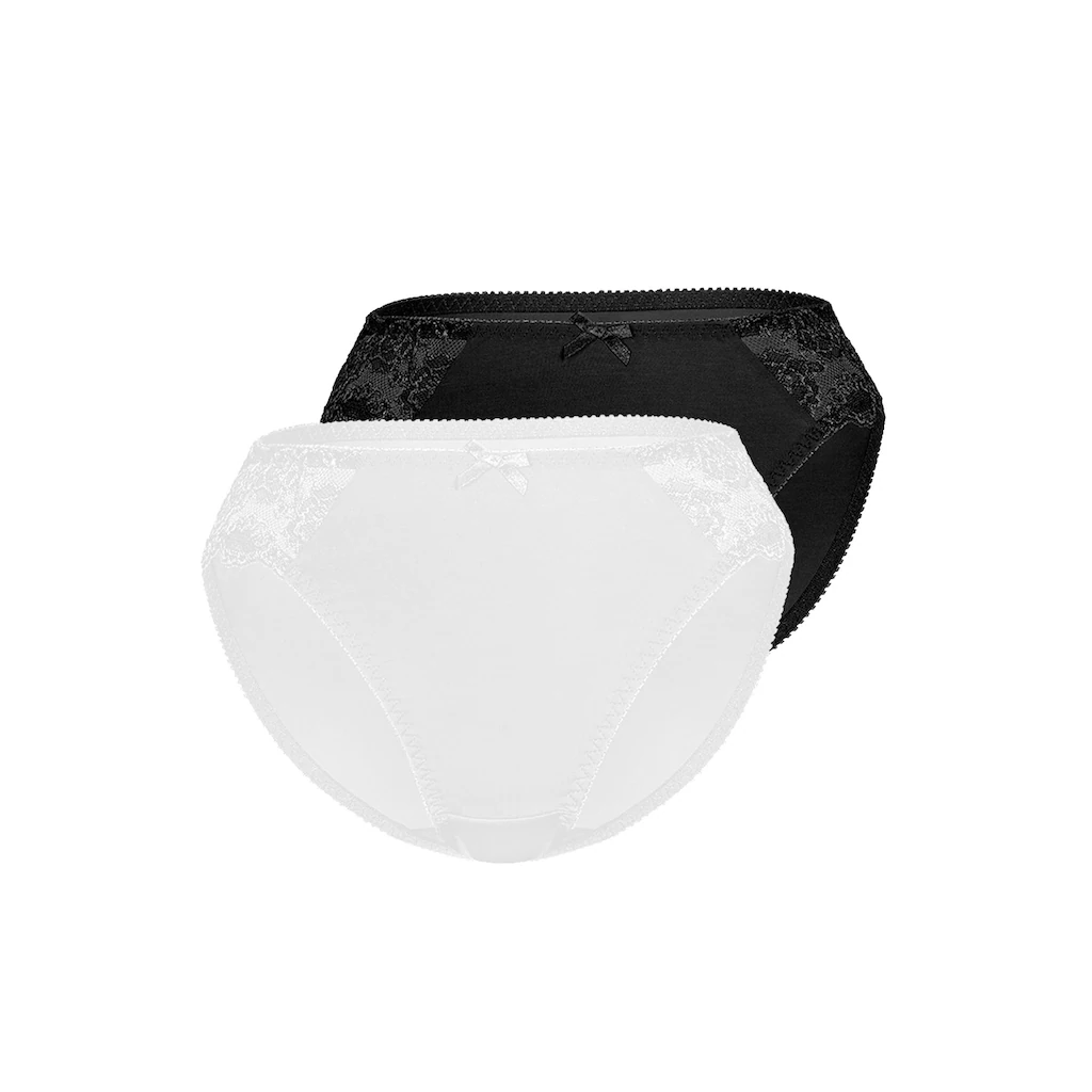 Sassa Slip (2er Pack) mit Spitzeneinsatz online bestellen