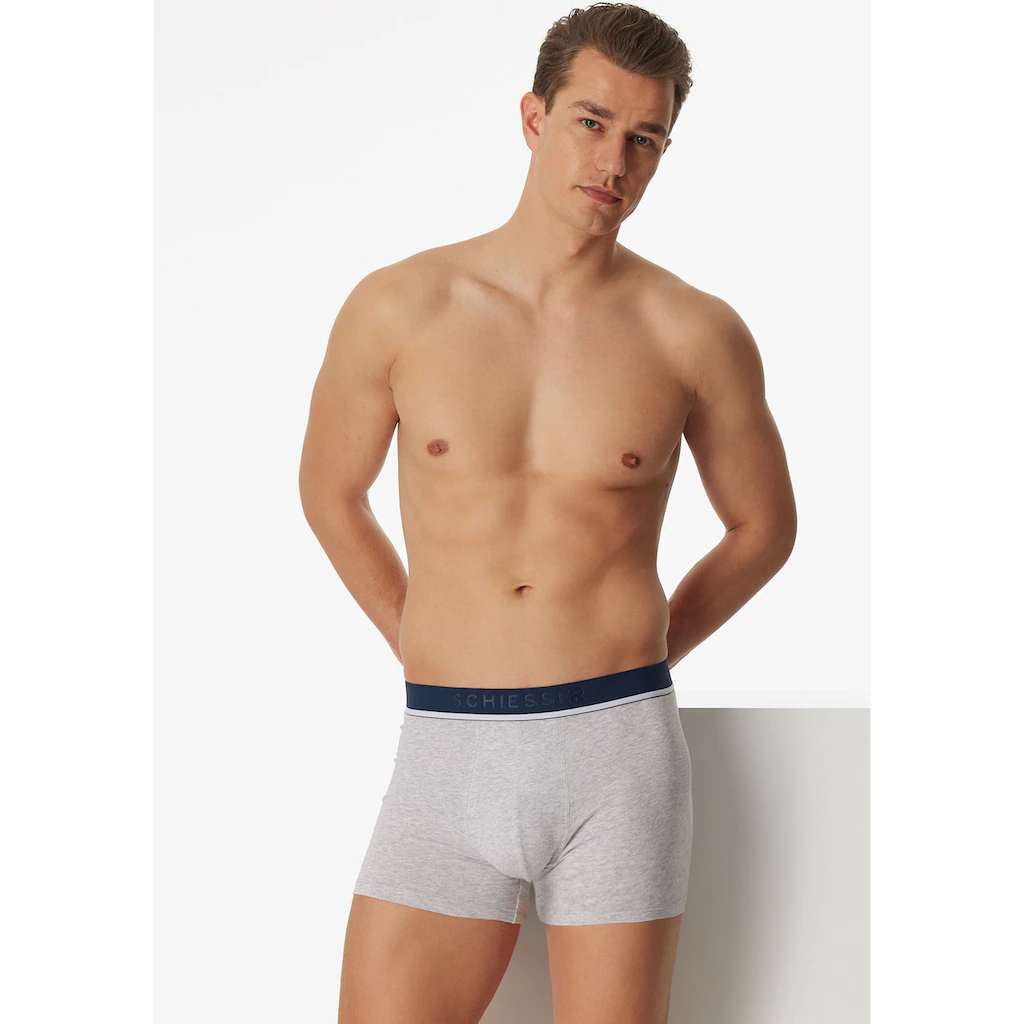 Schiesser Boxer »"95/5"« (3er-Pack) Mit Sportlichem Logo-Webgummibund Online Kaufen