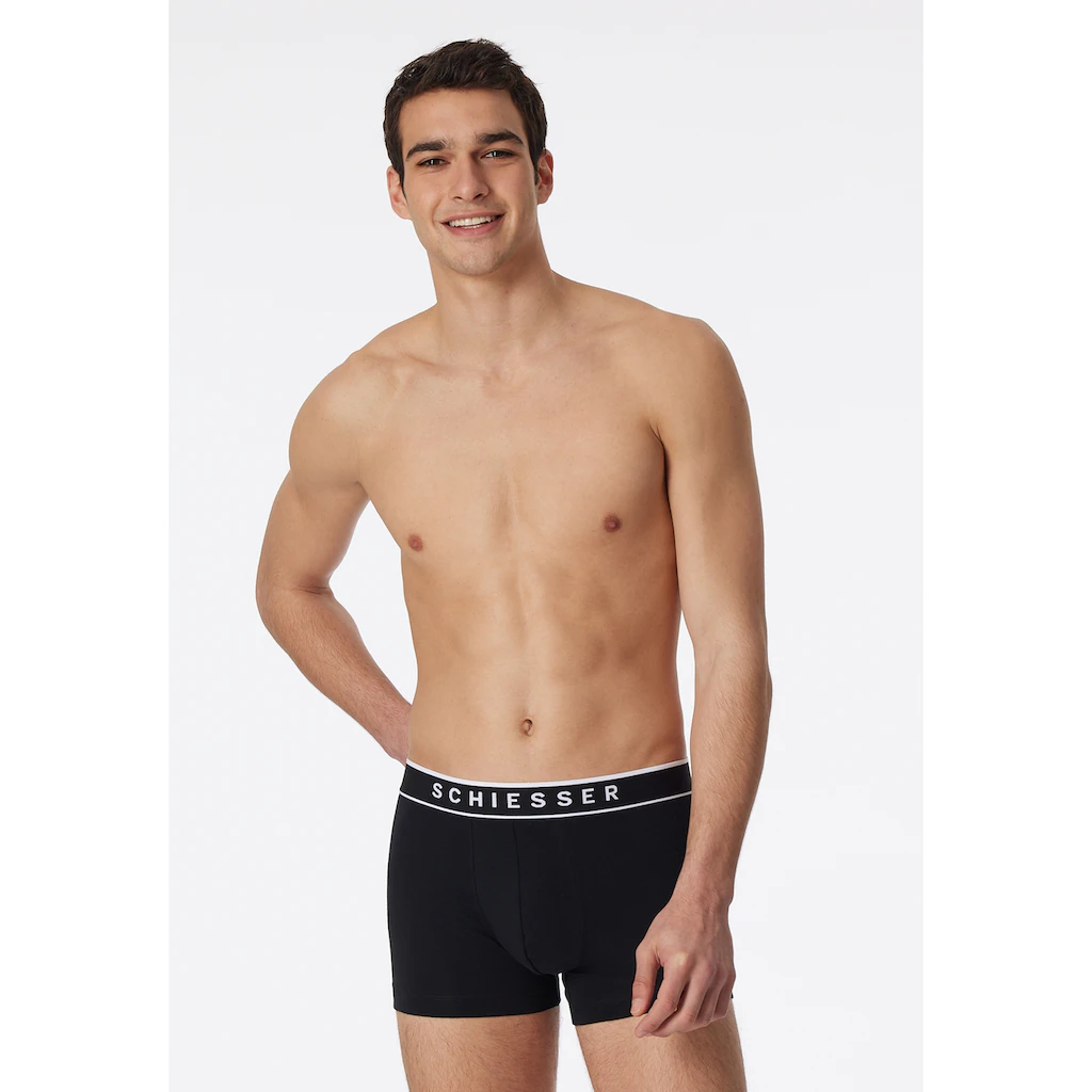 Schiesser Boxer »"95/5"« (3er-Pack) Mit Sportlichem Webgummibund Bestellen