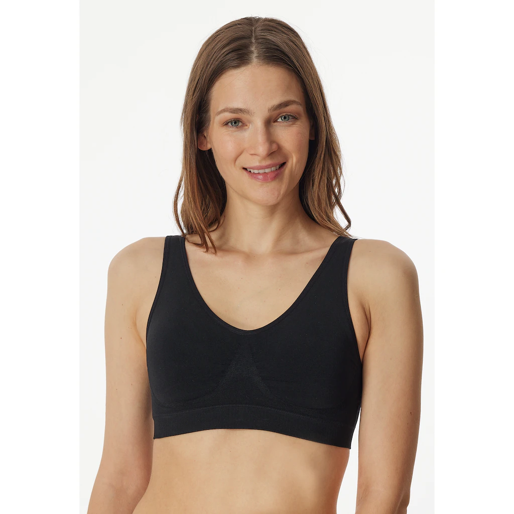 Schiesser Bustier »"Classic Seamless"« Mit Herausnehmbaren Pads Kaufen
