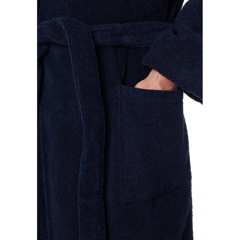 Schiesser Herrenbademantel »"Essentials"« In Weicher Behaglicher Frottee-Qualität
