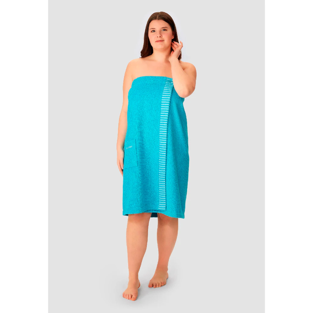 Schiesser Kilt »Rom Aus Weicher Baumwolle Saugstark Und 3-fach Weitenverstellbar« (1 St.) MADE IN GREEN By OEKO-TEX®