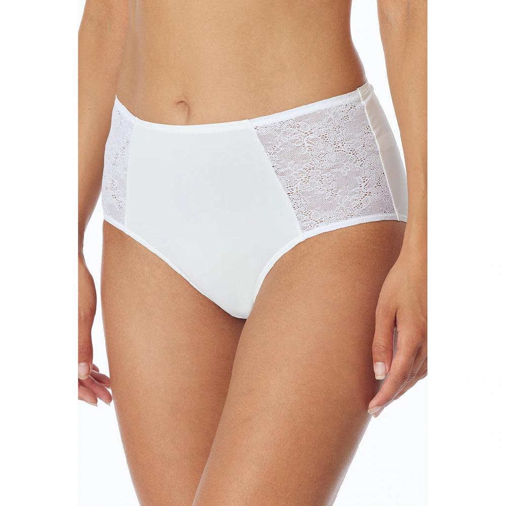 Schiesser Midislip mit transparenten Spitzen-Einsätzen ▷ für