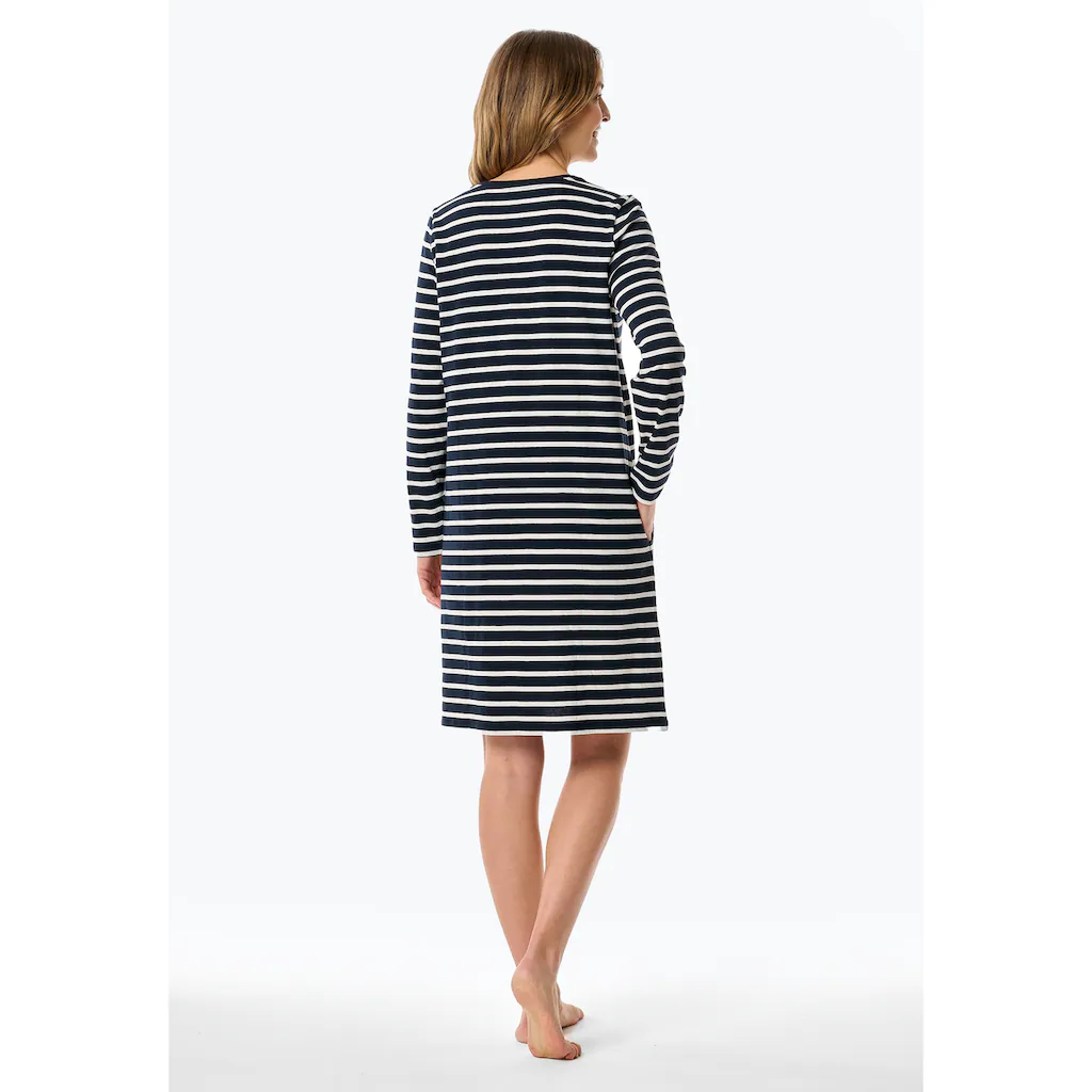 Schiesser Nachthemd »"Casual Essentials"« Mit Leichtem V-Ausschnitt Online Bestellen
