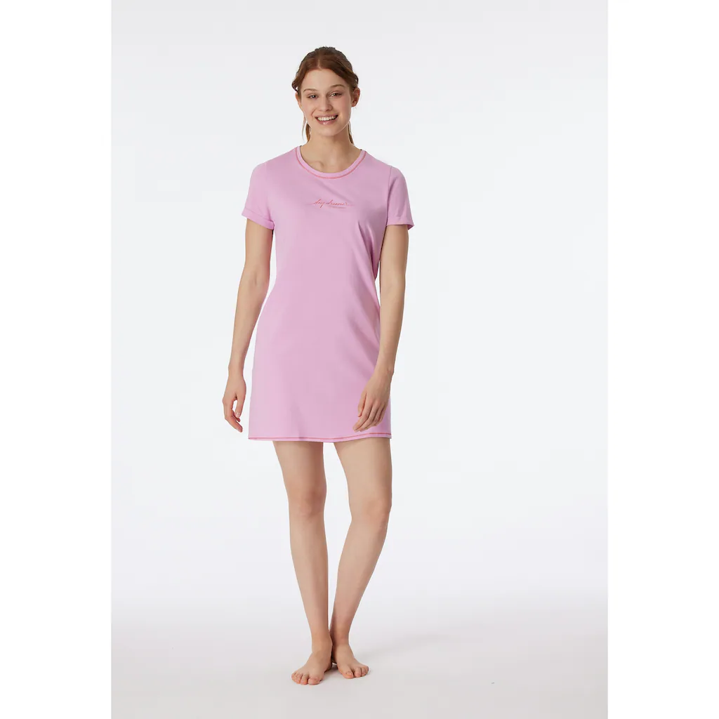 Schiesser Nachthemd »"Casual Essentials"« mit Statement-Print bestellen