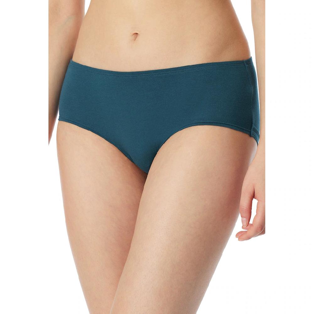 Schiesser Panty »"Cotton Lace"« (2er Pack) Mit Femininem Spitzenband Am Bund