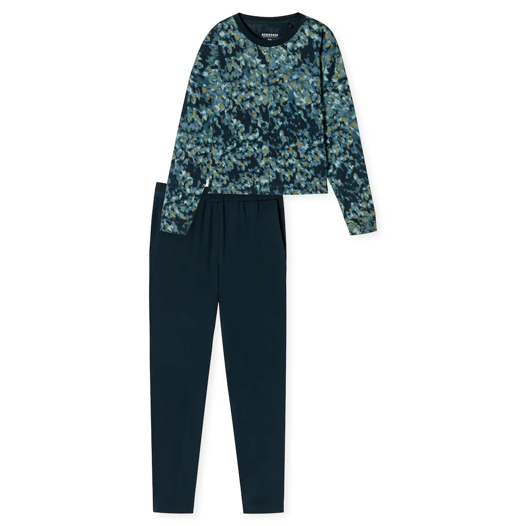 Schiesser Pyjama »"Modern Nightwear"« (Set 2 Tlg.) Mit 7/8-Schnitt Bestellen